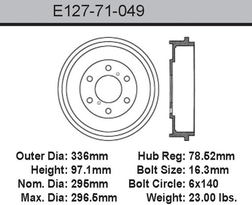 Bendix - BENE12771049 - E12771049