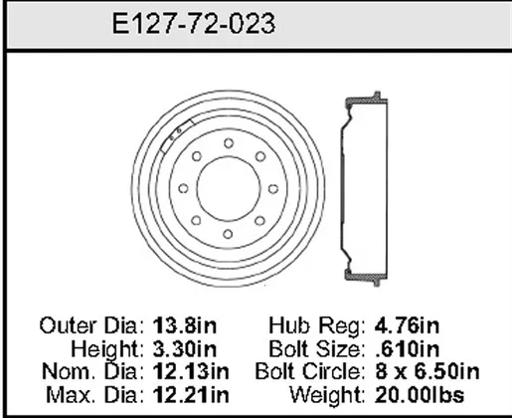 Bendix - BENE12772023 - E12772023