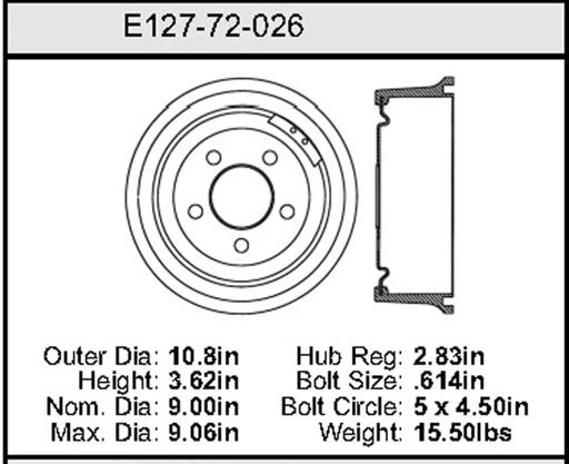 Bendix - BENE12772026 - E12772026