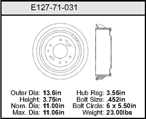 Bendix - BENE12771031 - E12771031