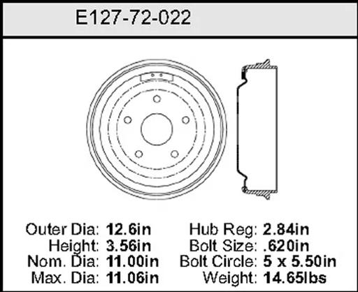 Bendix - BENE12772022 - E12772022