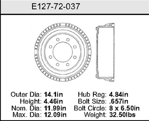 Bendix - BENE12772037 - E12772037