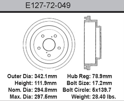 Bendix - BENE12772049 - E12772049