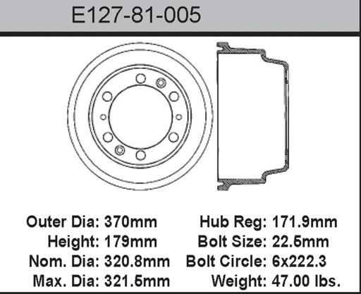 Bendix - BENE12781005 - E12781005