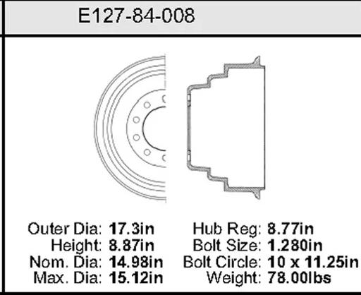 Bendix - BENE12784008 - E12784008