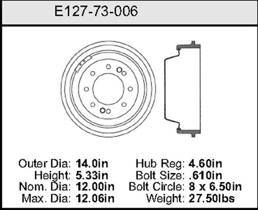 Bendix - BENE12773006 - E12773006