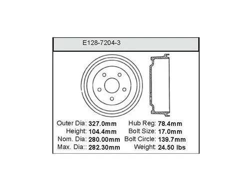 Bendix - BENE12872043 - E12872043