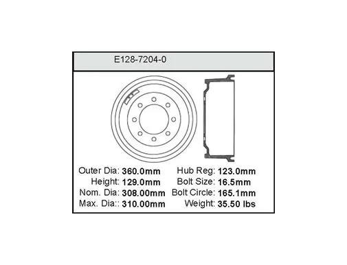Bendix - BENE12872040 - E12872040
