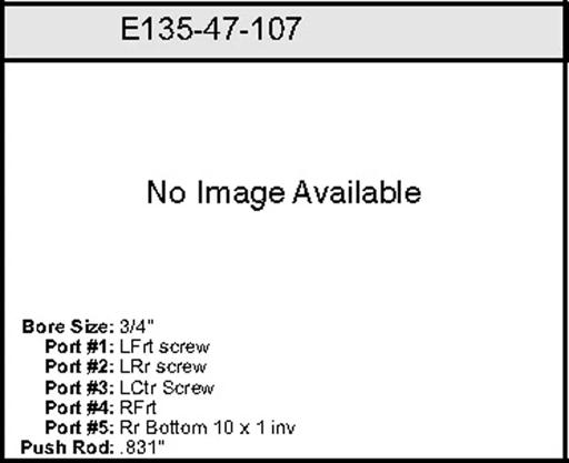 Bendix - BENE13547107 - E13547107