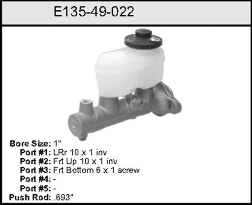 Bendix - BENE13549022 - E13549022