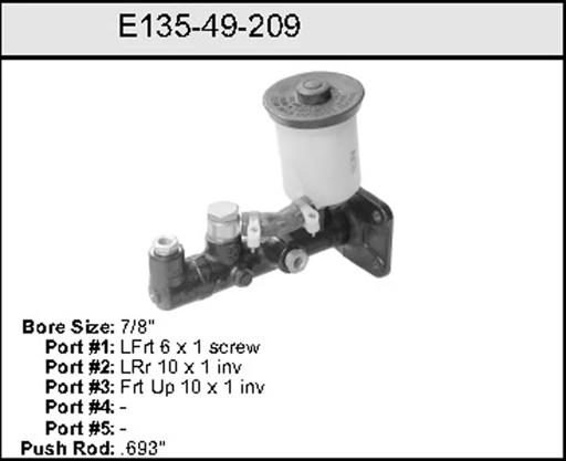 Bendix - BENE13549209 - E13549209