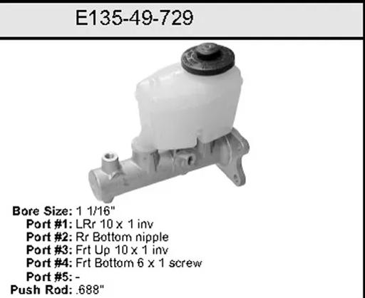 Bendix - BENE13549729 - E13549729