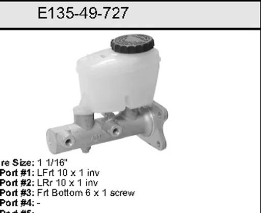 Bendix - BENE13549727 - E13549727