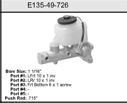 Bendix - BENE13549726 - E13549726