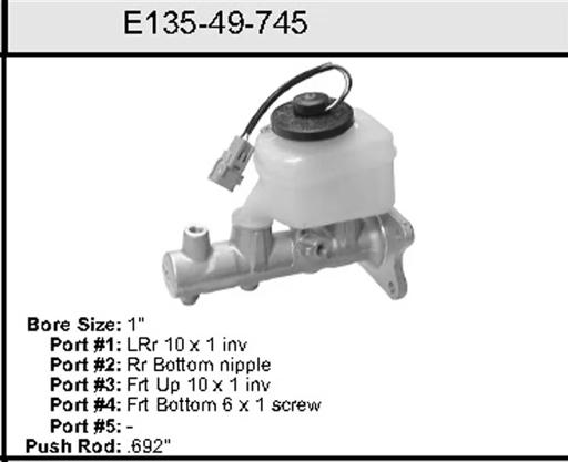Bendix - BENE13549745 - E13549745