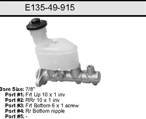 Bendix - BENE13549915 - E13549915