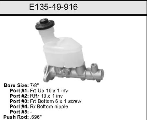 Bendix - BENE13549916 - E13549916