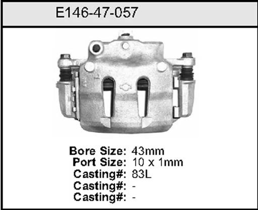 Bendix - BENE14647057 - E14647057