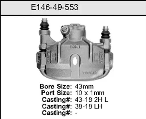 Bendix - BENE14649553 - E14649553