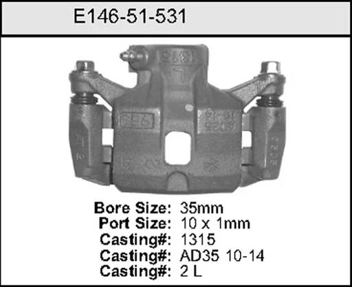 Bendix - BENE14651531 - E14651531