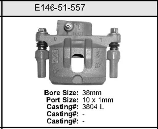 Bendix - BENE14651557 - E14651557