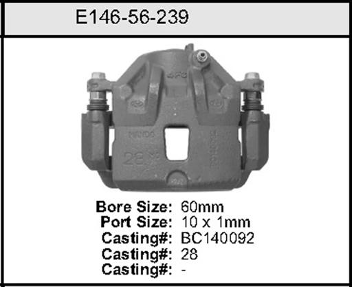 Bendix - BENE14656239 - E14656239