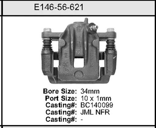 Bendix - BENE14656621 - E14656621