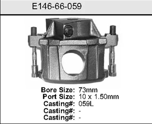 Bendix - BENE14666059 - E14666059