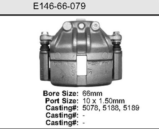 Bendix - BENE14666079 - E14666079