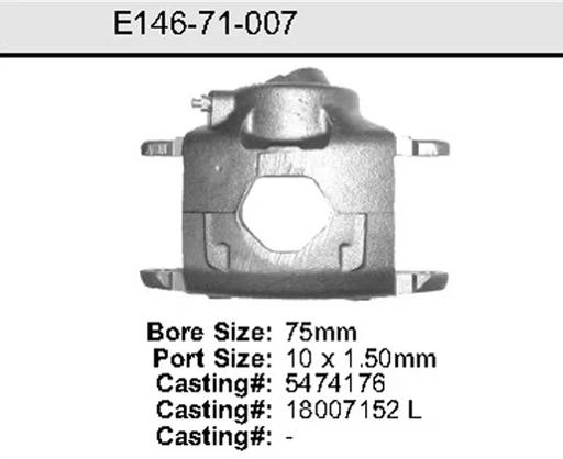 Bendix - BENE14671007 - E14671007