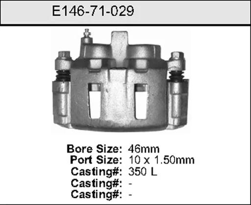 Bendix - BENE14671029 - E14671029