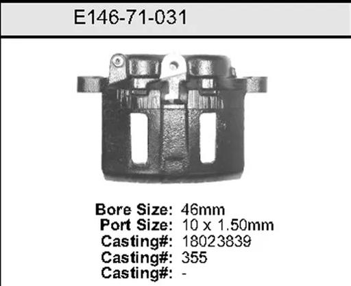 Bendix - BENE14671031 - E14671031