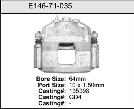 Bendix - BENE14671035 - E14671035