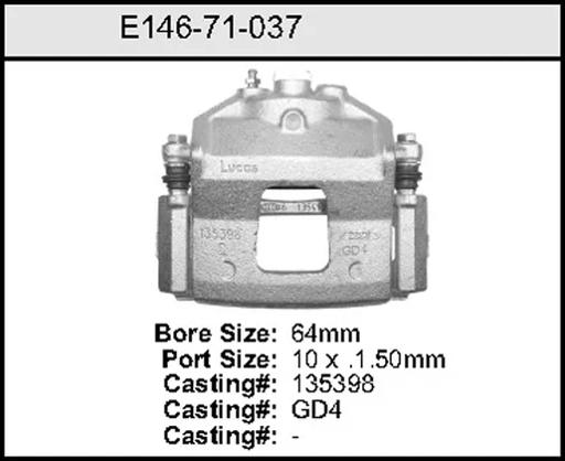 Bendix - BENE14671037 - E14671037