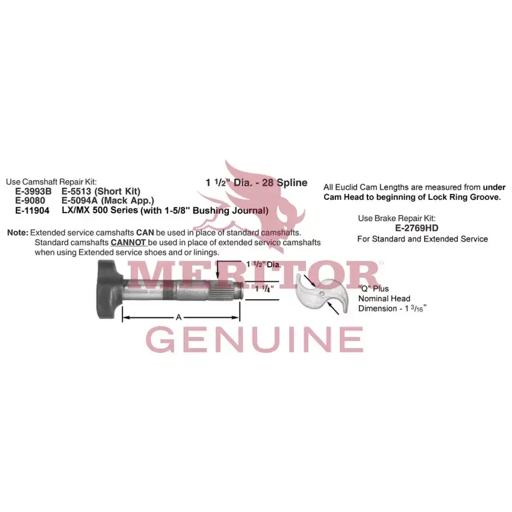 Meritor - ROC2210T7430F - 2210T7430F
