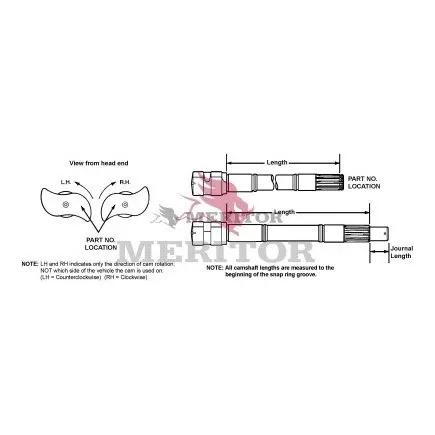 Meritor - ROC2210X6524 - 2210X6524