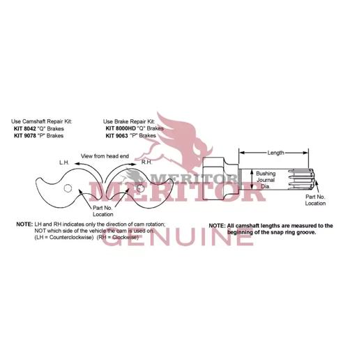 Meritor - ROC2210T5740 - 2210T5740