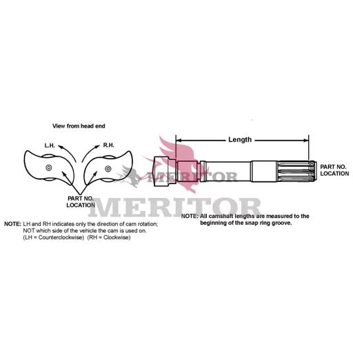 Meritor - ROC2210U6417 - 2210U6417