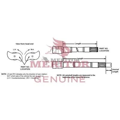 Meritor - ROC2210L6408 - 2210L6408