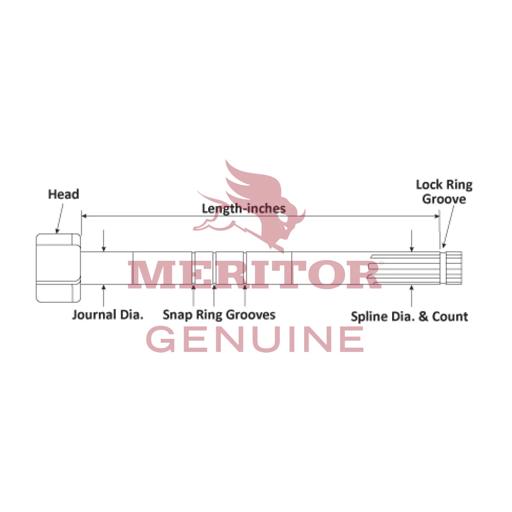 Meritor - ROC2210G7573 - 2210G7573