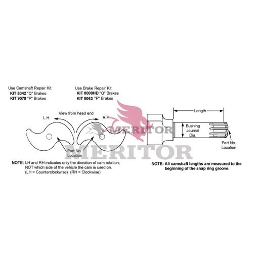 Meritor - ROC2210G5831 - 2210G5831
