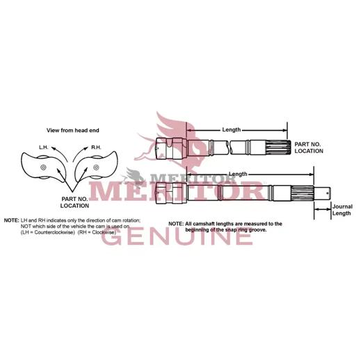 Meritor - ROC2210F6714 - 2210F6714