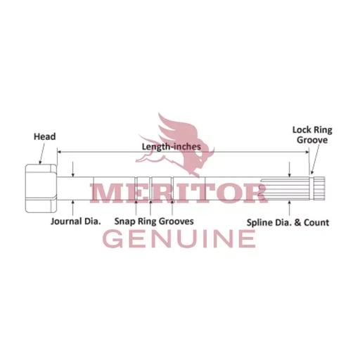 Meritor - ROC2210E7493F - 2210E7493F