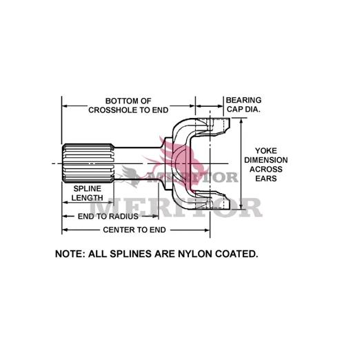Meritor - ROC20RYSM40-31 - 20RYSM40-31