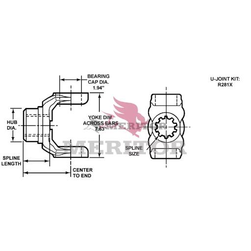 Meritor - ROC18N42441 - 18N42441