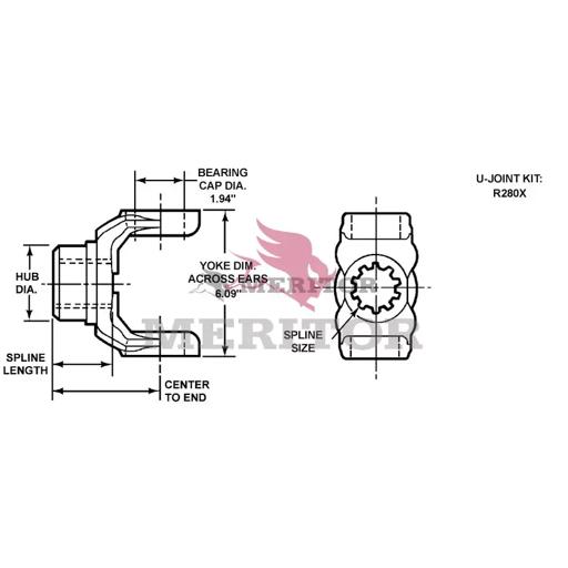 Meritor - ROC17N44391X - 17N44391X