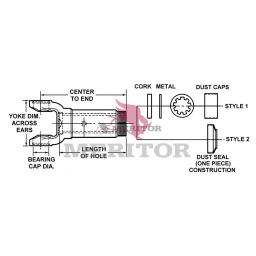 Meritor - ROC121N38961 - 121N38961
