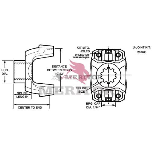 Meritor - ROC18N432711 - 18N432711
