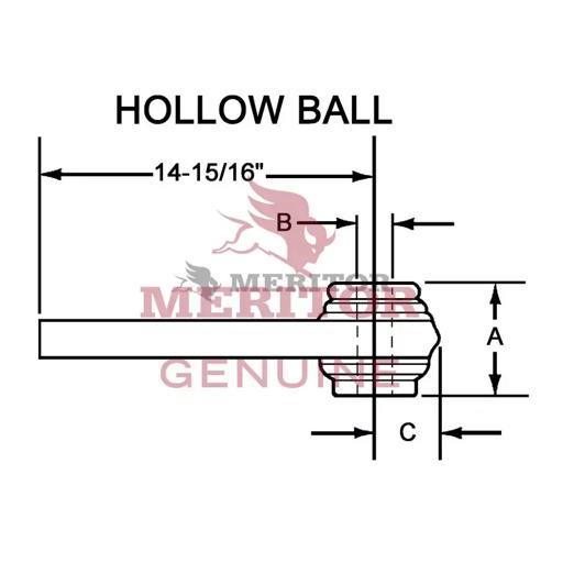Meritor - ROCA3106Z156 - A3106Z156