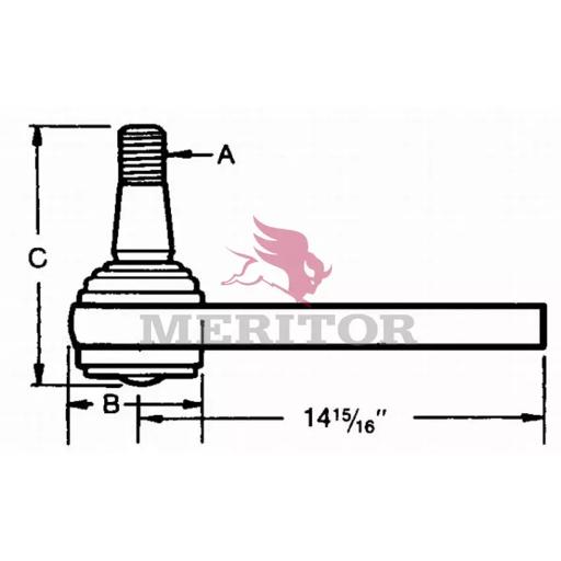 Meritor - ROCA3106B158 - A3106B158